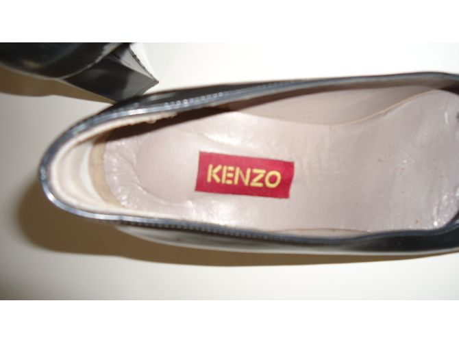 Kenzo Lackleder Pumps Khaki Größe 37 - Ansicht 4