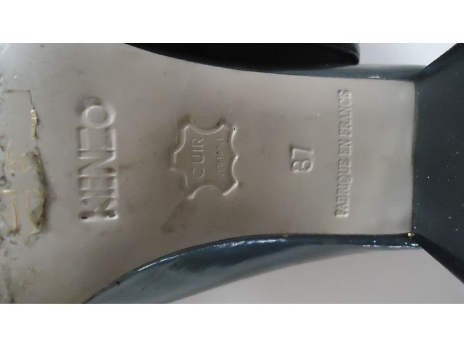 Kenzo Lackleder Pumps Khaki Größe 37 - Ansicht 6