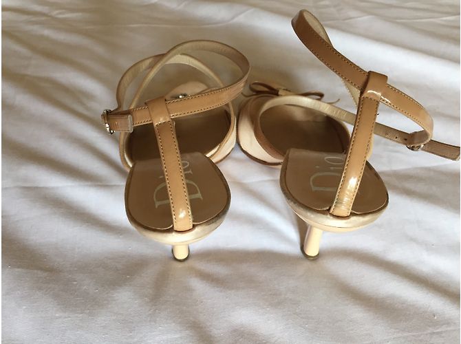 Dior Sandalen Beige Größe 39 - Ansicht 6