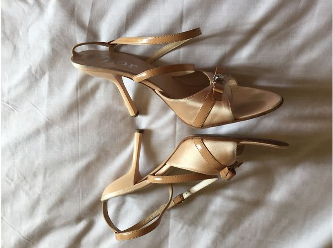 Dior Sandalen Beige Größe 39 - Ansicht 9