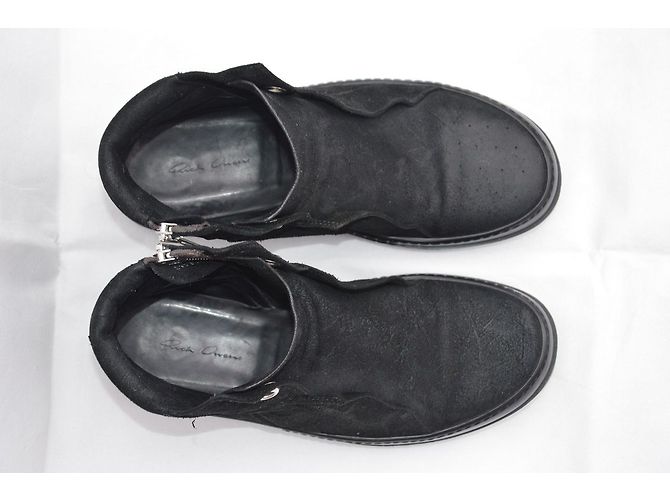 Rick Owens Rick ist aw15 Insel Dunk in Schwarz - Ansicht 4