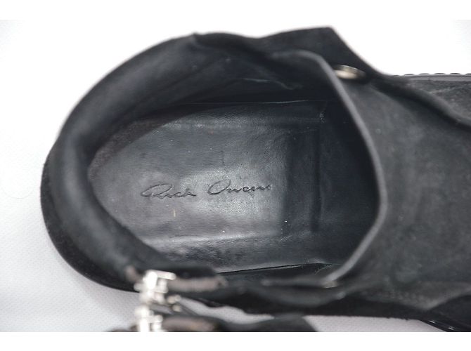 Rick Owens Rick ist aw15 Insel Dunk in Schwarz - Ansicht 5