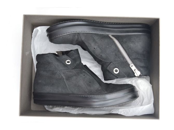 Rick Owens Rick ist aw15 Insel Dunk in Schwarz - Ansicht 9