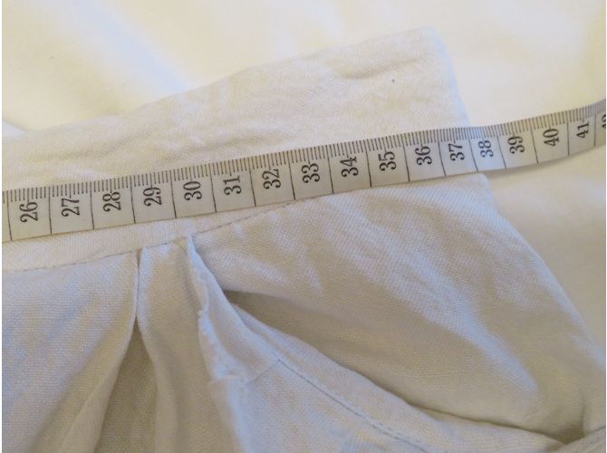 Saia Alexander Wang de algodão branco - vista 10