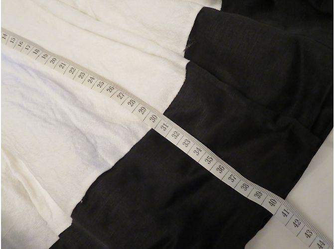 Saia Alexander Wang de algodão branco - vista 11