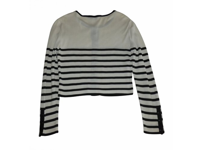 Chanel Prendas de punto Blanco roto - vista 2
