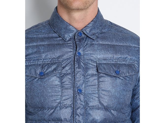 Hetrego light down  jacket new Blue - view 3