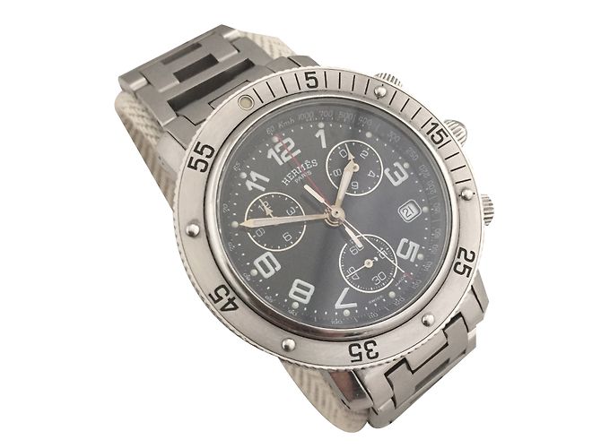 Hermès Quarzuhren Schwarz - Ansicht 2