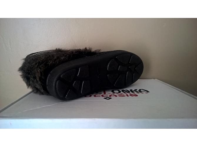 Minnetonka BOTAS BAJAS Negro - vista 3