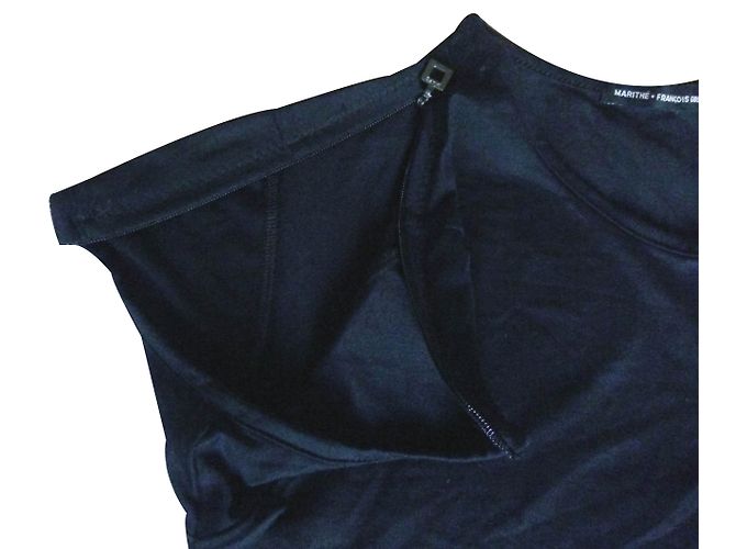 Marithé et François Girbaud T-Shirt schwarz Polyamid - Ansicht 2