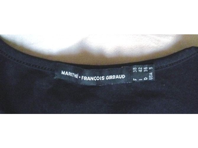 Marithé et François Girbaud T-Shirt schwarz Polyamid - Ansicht 3
