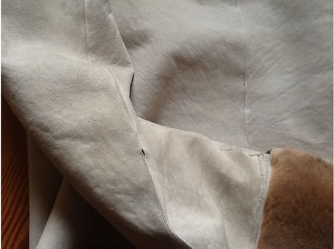 Pinko Lammfelljacke Beige Größe 2 - Ansicht 6