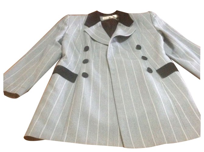 Bonpoint Jacke Grau Polyester Größe 38 - Ansicht 2