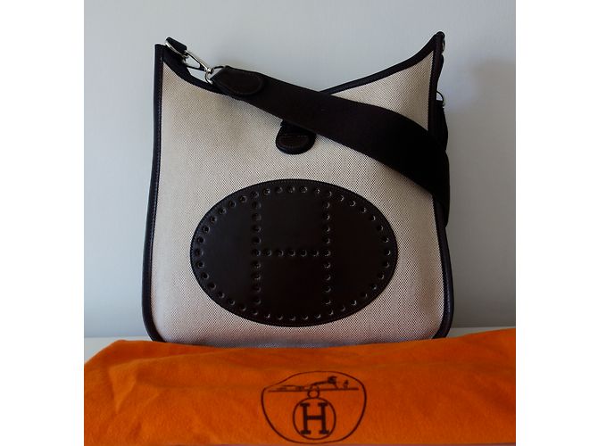 Hermès SAC HERMES EVELYNE II Marrone - vista 12