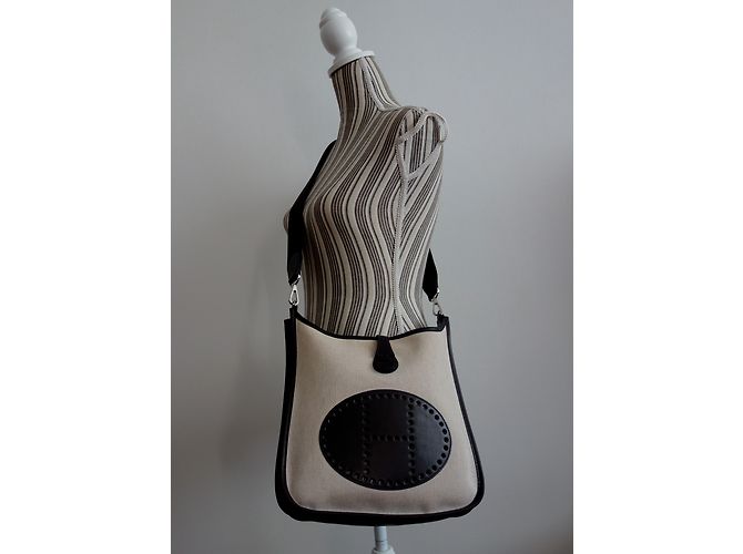 Hermès SAC HERMES EVELYNE II Marrone - vista 14