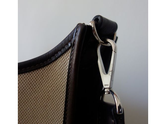 Hermès SAC HERMES EVELYNE II Marrone - vista 4