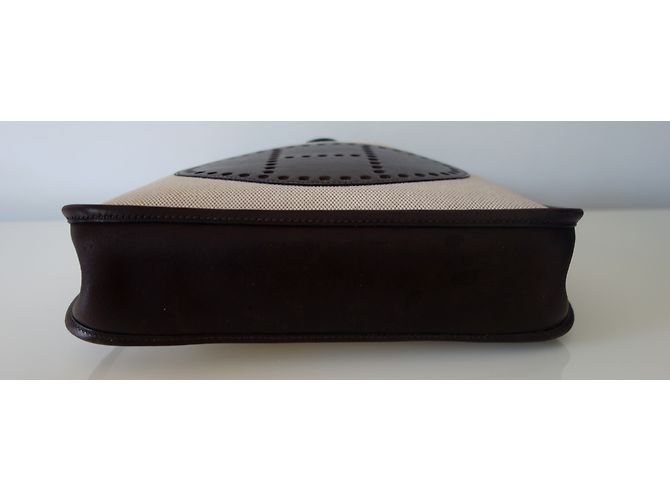 Hermès SAC HERMES EVELYNE II Marrone - vista 6