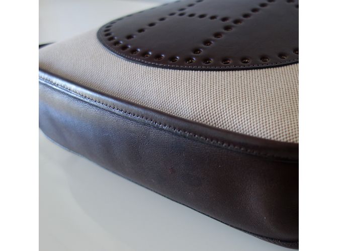 Hermès SAC HERMES EVELYNE II Marrone - vista 7