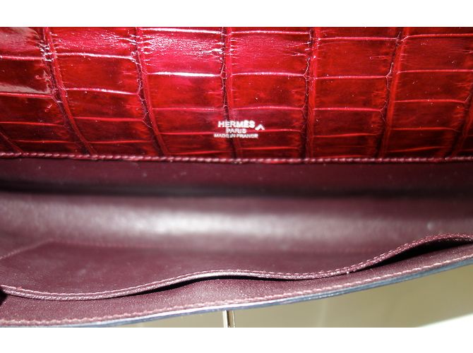 Kelly Hermès Bolsos de embrague Burdeos - vista 12