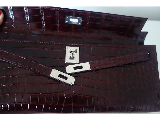 Kelly Hermès Bolsos de embrague Burdeos - vista 14