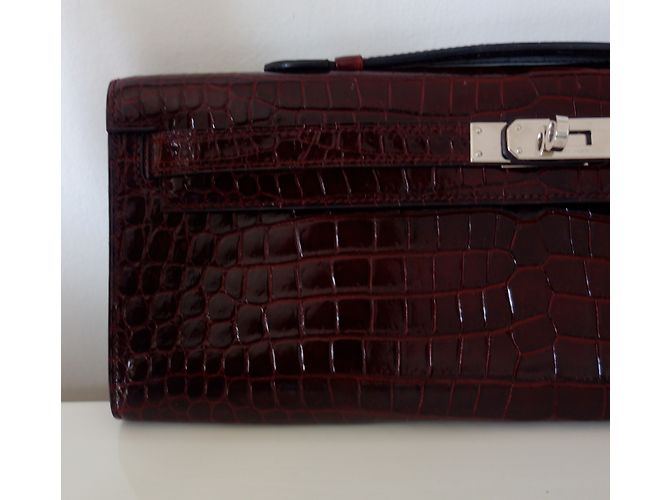 Kelly Hermès Bolsos de embrague Burdeos - vista 6