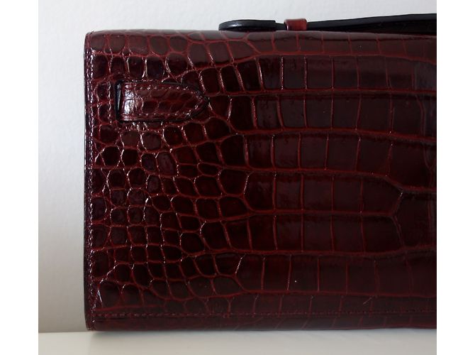 Kelly Hermès Bolsos de embrague Burdeos - vista 7