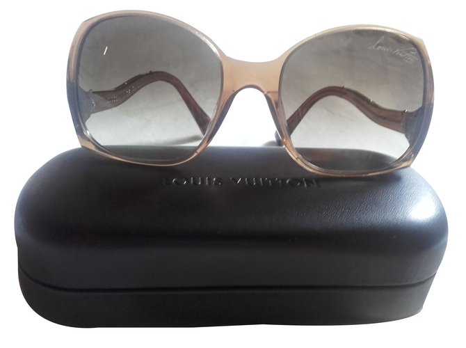 Louis Vuitton Occhiali da sole Marrone chiaro - vista 2
