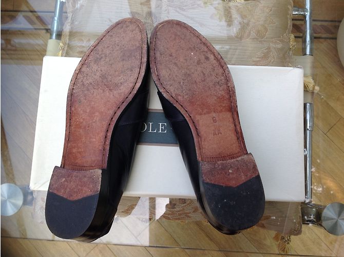 COLE HAAN Mocassini Penny Bicolor in bianco e nero Multicolore - vista 5