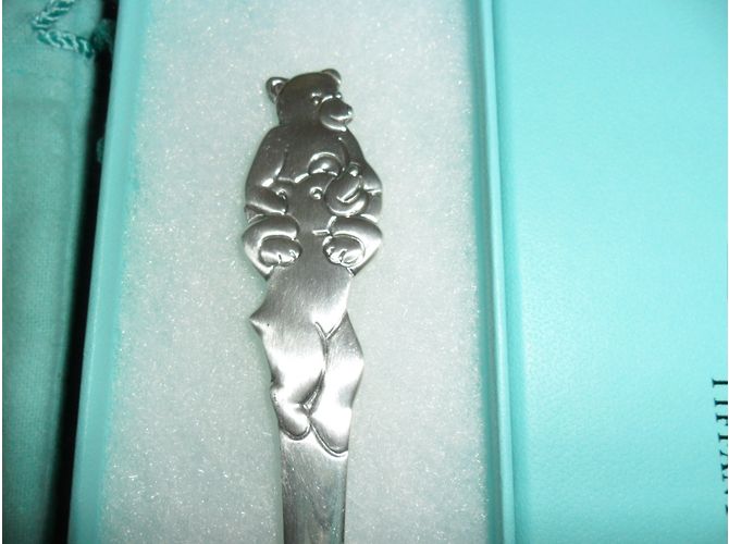 Tiffany & Co Cucchiaino da orso Tiffany in argento - vista 3