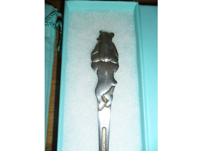 Tiffany & Co Cucchiaino da orso Tiffany in argento - vista 5