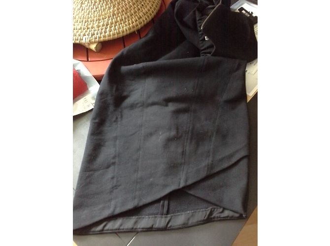 Helmut Lang Kleid Schwarz Baumwolle - Ansicht 5