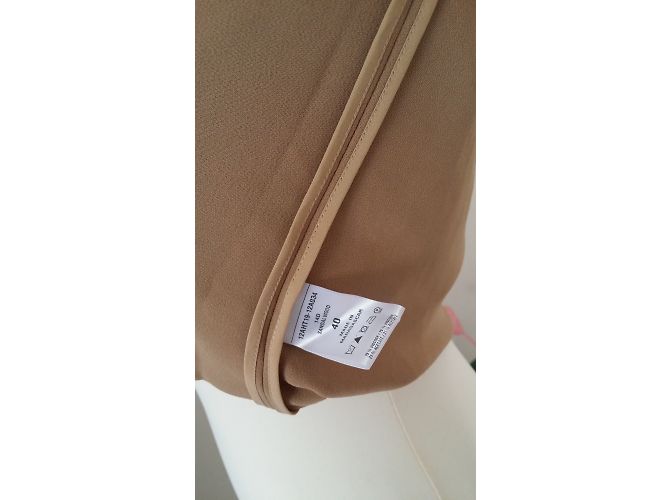 Top Chloé beige de viscosa de manga corta - vista 8