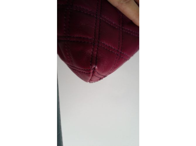 Borsa Marc Jacobs The Single Cover in pelle di agnello viola Porpora - vista 5