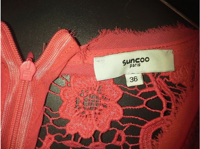 Vestido de encaje y algodón Suncoo 36 - vista 4
