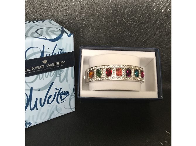 Autre Marque Oliver Weber Armband mit Swarovski Elementen Mehrfarben - Ansicht 3