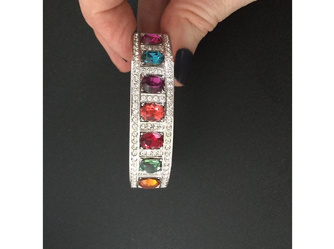 Autre Marque Oliver Weber Armband mit Swarovski Elementen Mehrfarben - Ansicht 5