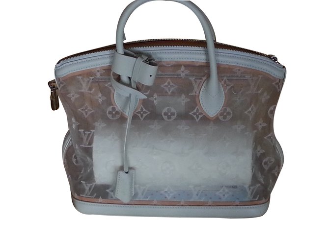 Louis Vuitton Lockit transparentes Monogramm Weiß - Ansicht 2