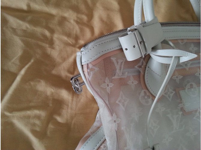 Louis Vuitton Lockit transparentes Monogramm Weiß - Ansicht 4