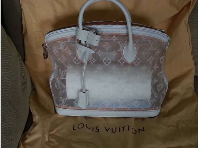 Louis Vuitton Lockit transparentes Monogramm Weiß - Ansicht 5