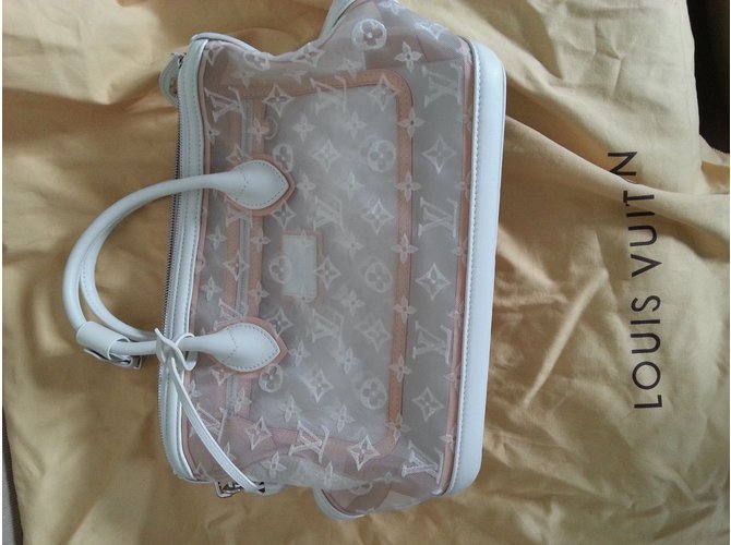 Louis Vuitton Lockit transparentes Monogramm Weiß - Ansicht 6