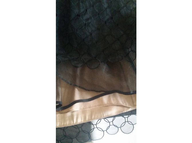 Schwarzes Kleid von Bcbg Max Azria aus Polyester - Ansicht 10