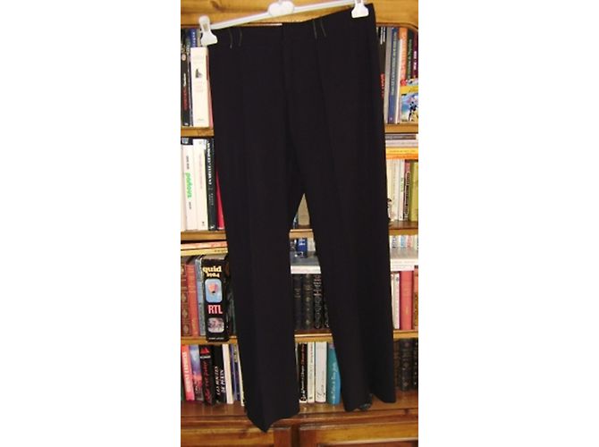 Gucci Hose aus schwarzer Wolle Größe 42 - Ansicht 4