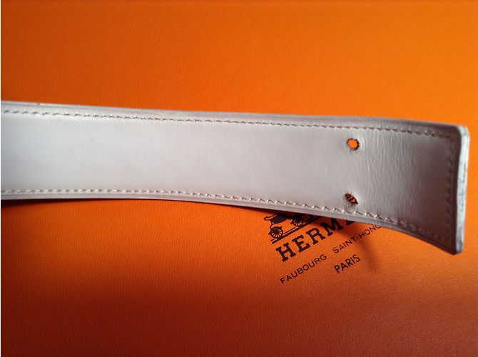 Hermès Belt White - view 3