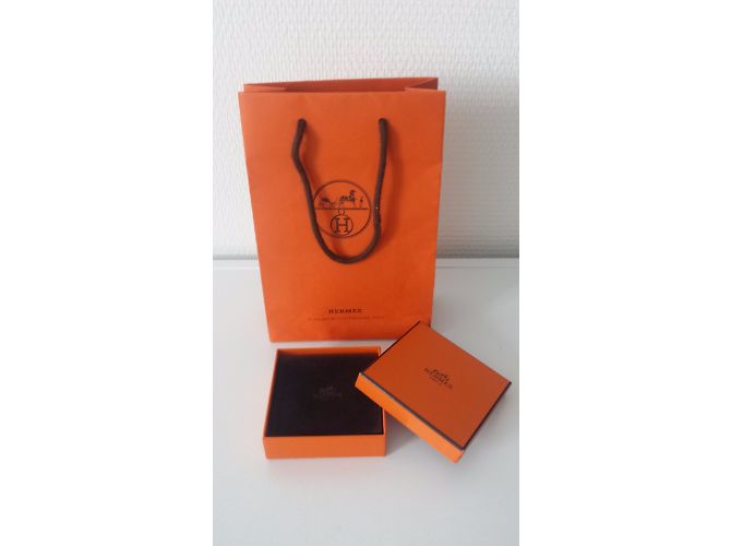 Hermès Pulsera de kelly Marrón claro - vista 4