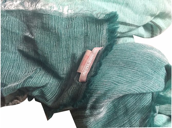 Hémisphère Scarf Olive green - view 2