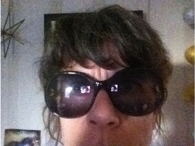 Gafas de sol Chanel Sublime Tweed Gris Redondas - vista 8