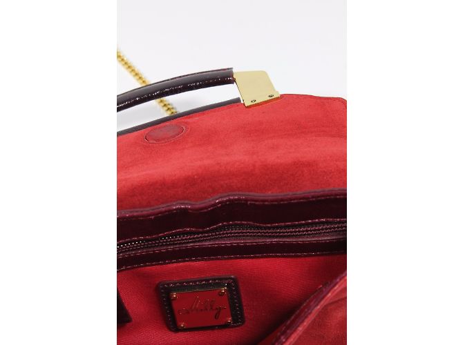 Milly Bolsa de couro e camurça - vista 5