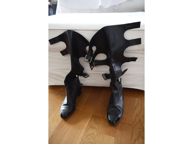 Chanel Stiefel Schwarz - Ansicht 4
