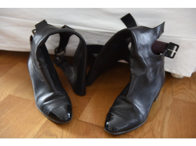 Chanel Stiefel Schwarz - Ansicht 6