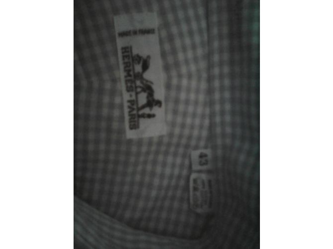 Hermès Camisa Azul - vista 6